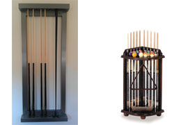 Pool Table Cue Racks