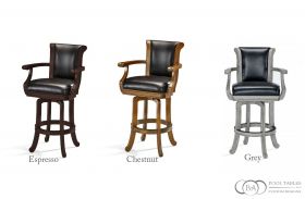 Heritage Wood Back Barstool Brunswick