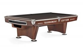 Brunswick Gold Crown VI Pool Table Mahogany Ball Return & Tournament Edition