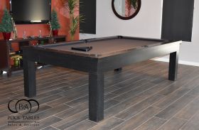 MODERN POOL TABLE EBONY