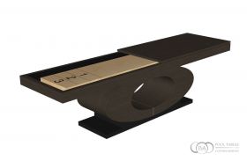 Oval Shuffleboard Table