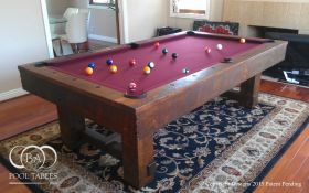 RUSTIC POOL TABLE