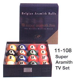 Super Aramith  TV Ball Set