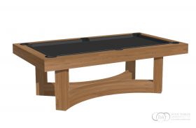 Vogue Modern Pool Table Oak