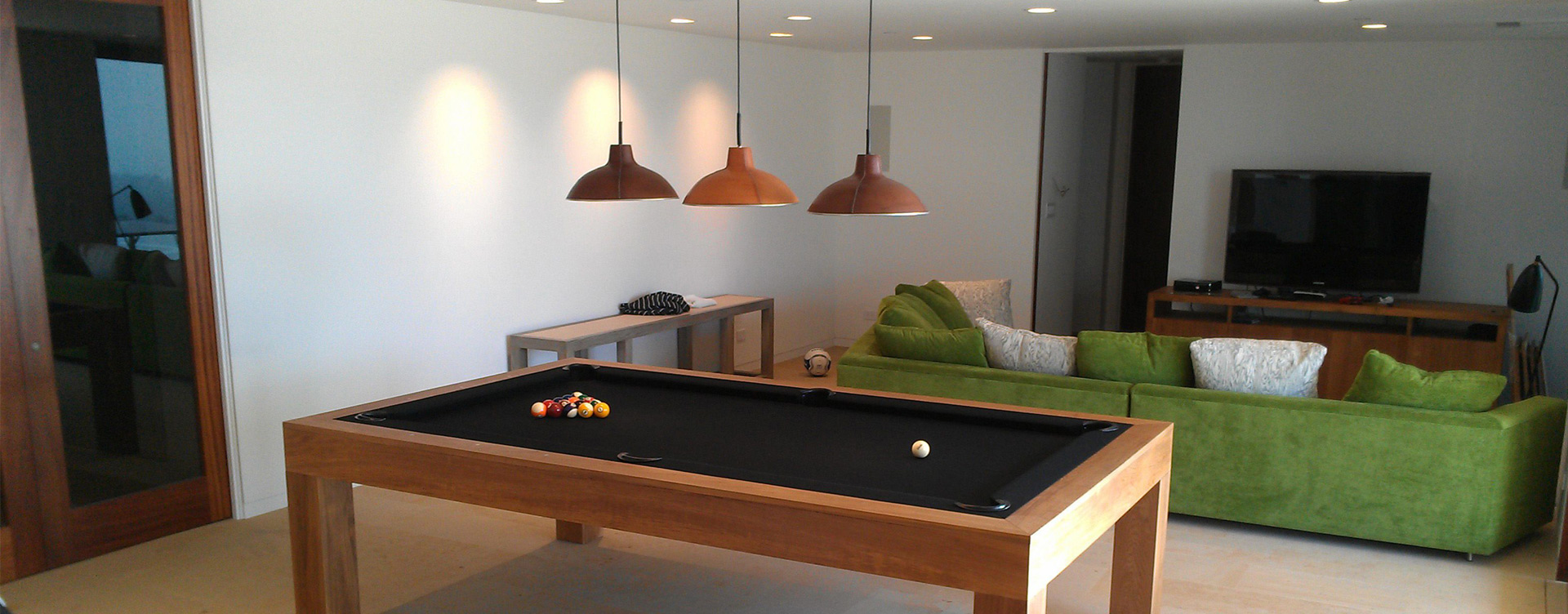 CONTEMPORARY POOL TABLES