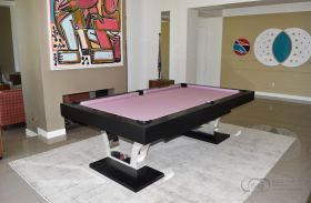 Penthouse Modern Pool Table Black