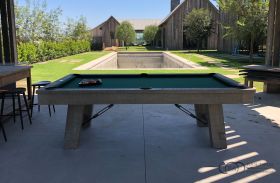 Rustic Pool Table Benchwright