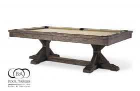 Rustic Pool Table, Forest