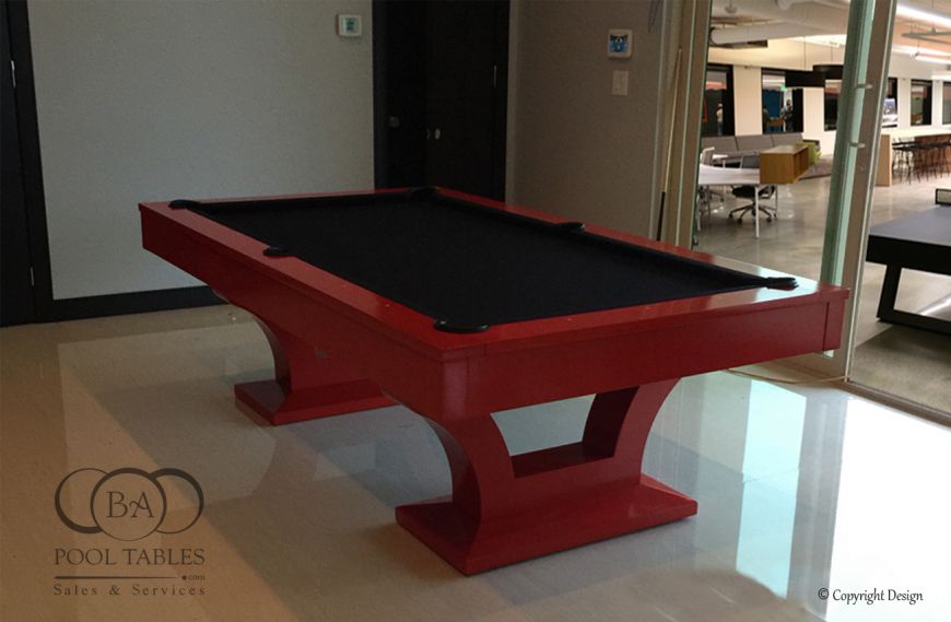 B A Pool Tables Penthouse Modern Pool Table Contemporary Pool